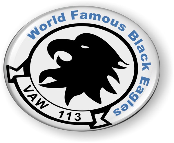 Black Eagles VAW-113 Emblem